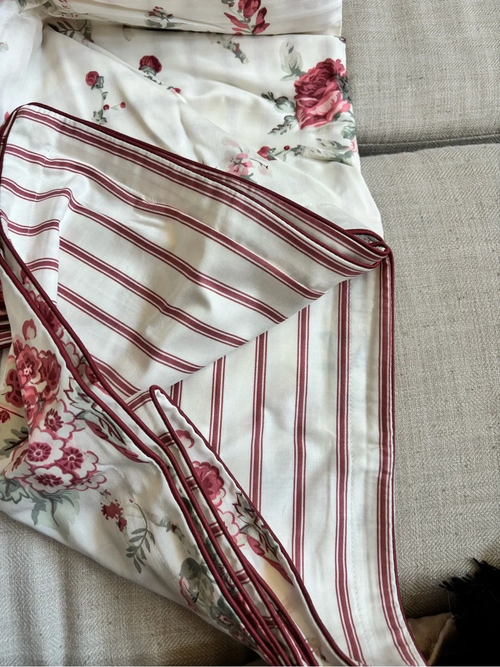 Ralph Lauren Sofia Cotton Sateen King Comforter Set Floral NWT MSRP $435